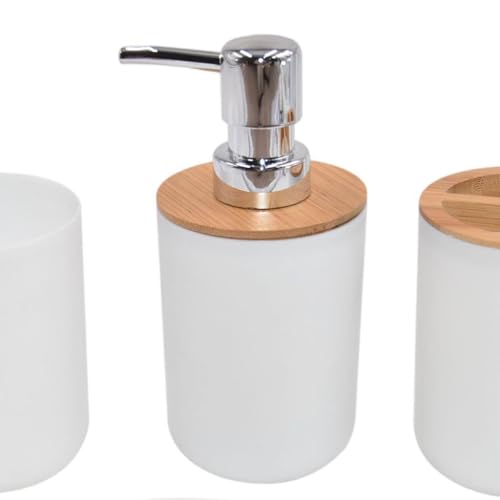 Comparativas de Accesorios para baño de madera los 7 más buscados. 21 Imagen adicional