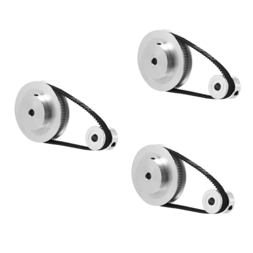 GLEAVI - GLEAVI Kit De 3 Poulies À Courroie Pour Accessoires Dimprimante 3d Poulie De Distribution Résistante À Lusure Et À Haute Efficacité