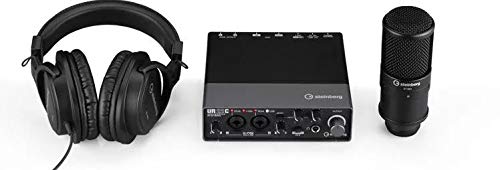 Steinberg UR22C Recording Pack - USB Audio Interface, Condenser