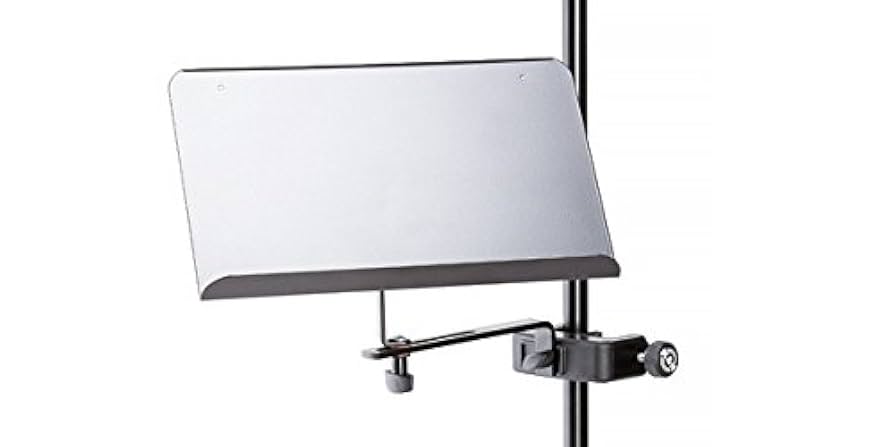 k&m 楽譜台 Amazon | 【国内正規品】 K&M 譜面台 ポール・デスク等への取付