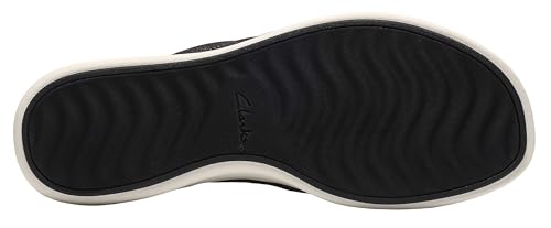 Clarks Clarks Women's Drift Carmen CloudSteppers Flip-Flop, Black Textile, 7.5