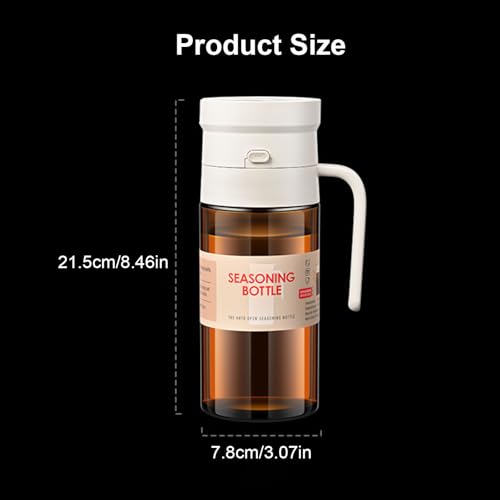 Botellas de aceite de vidrio con vertido controlado y tapa inteligente 4