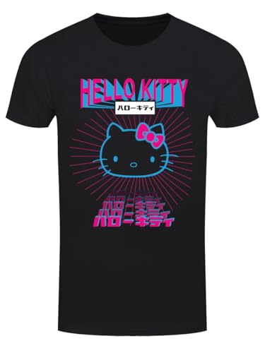 T-Shirt Hello Kitty Tokyo Noir le cadeau idéal pour les fans de culture japonaise et mode pop