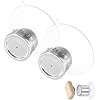 Angoily Magnetic Soap Holder Wall Mounted 2Pcs Stainless Steel Shower Suction up Soap Bar Dish for Bathroom Organizer, Kitchen Bathroom Bathtub Sink Self-Draining Tray Saver