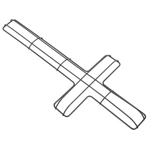 SOLUSTRE Multi-Functional Shaped Wreath Frame Decor for Wall Hangings Versatile Flower Arrangements for Home Office Holiday Decorations