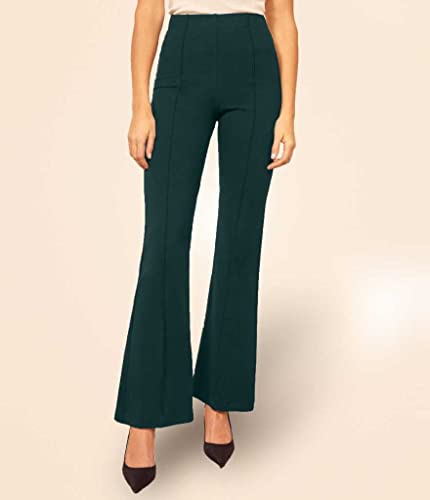 Image of YOZO Women's Regular Fit Cotton Blend Trouser