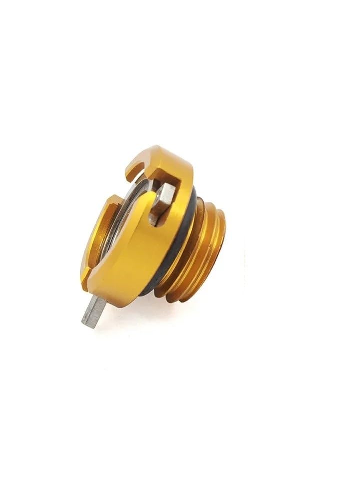 Tapón aceite motor Tapón Aceite M20 2.5 Para Motocicleta Tapa Depósito Llenado Motor Pernos Competición Para Yamaha Para Tracer 900 GT MT09 MT-09 2013-2021(Red)