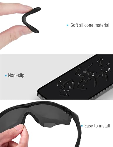 Image of Bowyer Replacement Nose Pads Compatible with Oakley M2 Frame OO9212 / XL OO9343 / Vented Sunglass