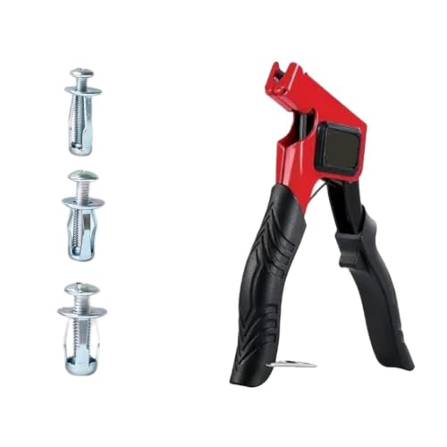 91Pcs M4 M5 M6 Jack Nuts with Rivet Gun, Heavy-Duty Petal Nut