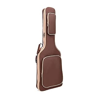 PJRYC 101 x 33 x 6cm Coffee Coffee Guitare Case Gig Sac Double Pad Double Coton Epaissement de Coton 8mm Sac à Dos… - Les Beatles, Paul McCartney, John Lennon, RIngo Starr, George Harrison PJRYC 101 x 33 x 6cm Coffee Coffee Guitare Case Gig Sac Double Pad Double Coton Epaissement de Coton 8mm Sac à Dos… – Image 3