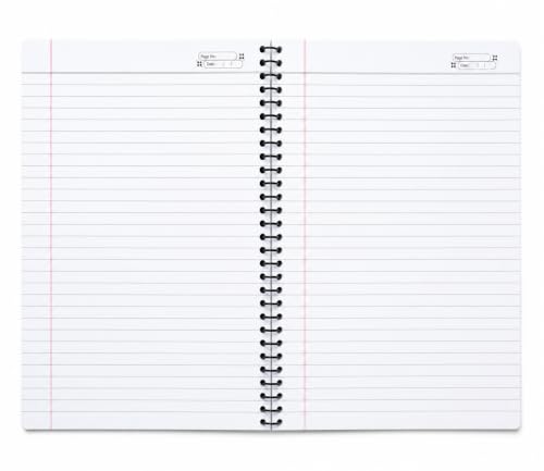 Image of A4 Spiral Notebook | Ruled | 244 Pages | Pack Of 4 | A4 Size