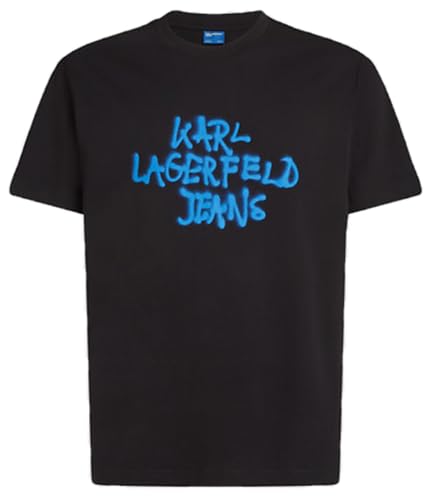 T-shirt Graffiti Karl Lagerfeld Jeans pour homme en coupe regular confortable