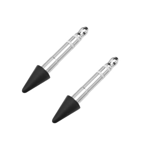 Create idea 2 Pièces Pointes de Stylet Spécifiques à la Tablette sans Usure Stylet Fin en Acier Inoxydable 2 Pointes Compatible avec Microsoft Surface Slim...