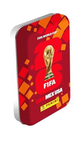 Panini Coupe du Monde DE LA FIFA 2026 Stickers - Boîte métal Pocket 8 Pochettes