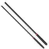 18-inch Horse Riding Crop 2-Piece Set, Black