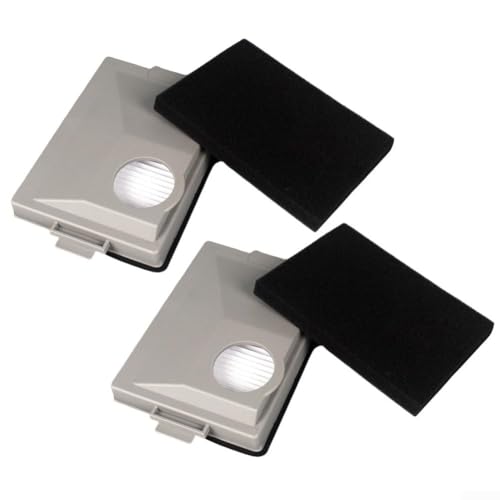 Filtro de polvo compatible con modelos Miele For Boost CX1 Parquet y Powerline para un mejor rendimiento de filtración con la pieza CX111639250 (paquete de 2)