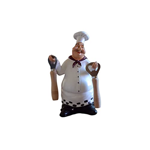 Décoration de table avec cette figurine de cuisine pour ambiance maison de campagne