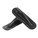 TOGEVAL 2 Piezas Tabla De Paddle Surf Aleta De Paddle Tablas De Paddle Inflables Rendimiento De Las Aletas De Surf Divisor De Agua De Paletas PVC De Protección del Medio Black