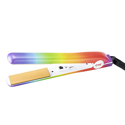 CHI 1" Ceramic Hairstyling Iron Reduces Frizz & Static for Shiny Hair, Peace and Love, 1 count
