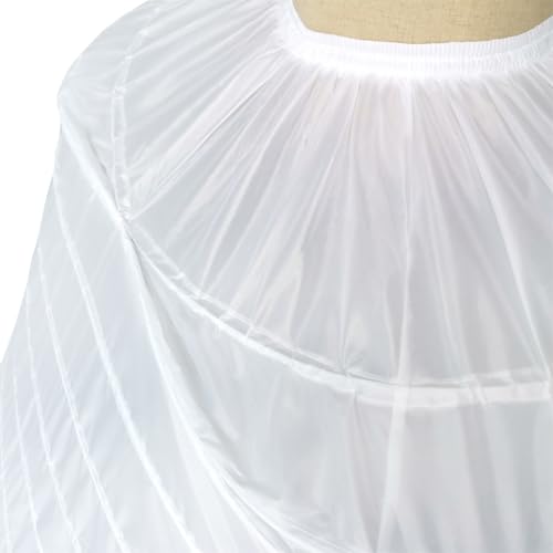 Plus Size Crinolina Para Vestido de 15 Victorian Rococo Pannier Hoop Skirt4