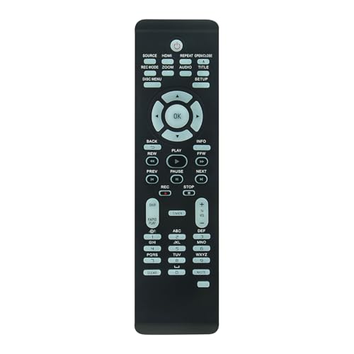 Télécommande DVDR3475 Philips pour remplacer un boîtier perdu ou cassé - 2