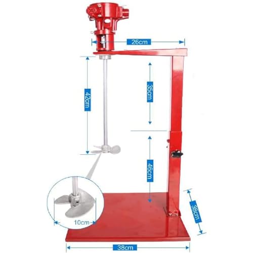 Impastatrice, miscelatrice pneumatica per vernici, agitatore ad aria efficiente per una miscelazione omogenea in applicazioni di vernici, alimenti e industriali