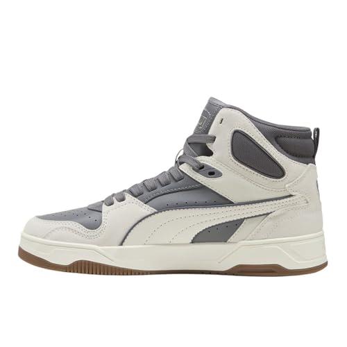 Image of PUMA Mens Rebound Break Mid Lace Up Sneakers Shoes Casual