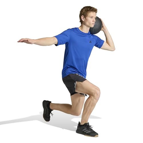 adidas Herren Workout Essentials Base Shirt, Team royal Blue, M – Ansicht 6
