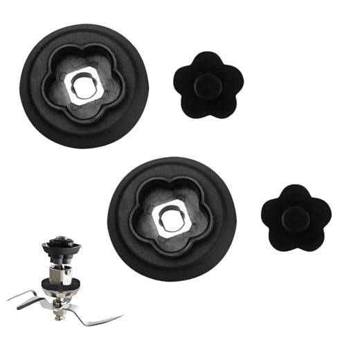 Set de 2 Guides De Couplage Engrenage Pour Monsieur Cuisine Connect/Smart avec fleurs 5 branches Accessoire pour Monsieur Cuisine connect | smart MCC MCS,...