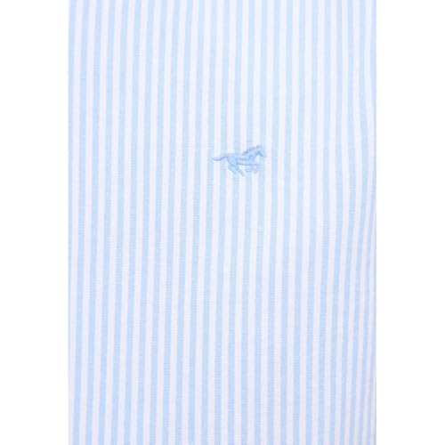 Camisa MUSTANG para hombre estilo Berkeley en color azul casual 4