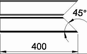 Couvercle angle plat cannelé clipsable - Cache-câble robuste pour goulotte murale