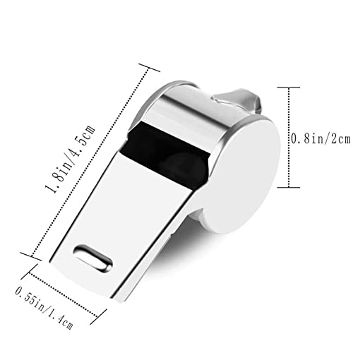 Apito de árbitro, apito de sobrevivência com cordão - apito de segurança para passeios de barco, pes