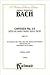 Produktbild Cantata No. 15 - Denn Du Wirst Meine Seele Nicht in Die Holle Lassen: Satb with Satb Soli (Kalmus Edition)