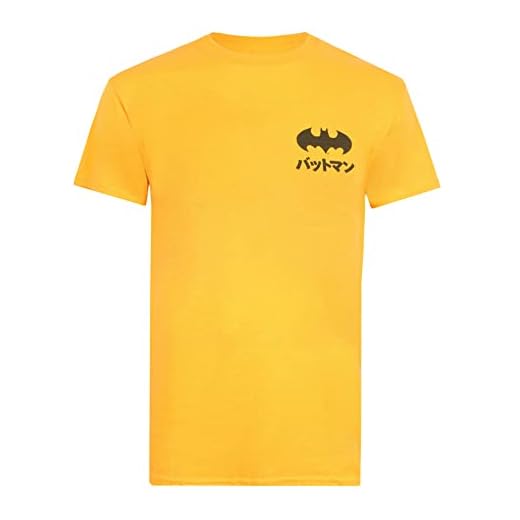 Cotton Soul DC Comics Batman Vs Joker Japón - Camiseta para hombre, dorado, M