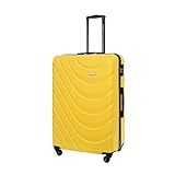 TRANSPORT SÉCURISÉ DES MARCHANDISES - La valise est équipée d'une serrure à combinaison qui rend le transport de vos affaires encore plus sûr. À l'intérieur de la valise se trouve un compartiment supplémentaire pour les petits objets ainsi qu'un autre compartiment avec une grande poche en filet.