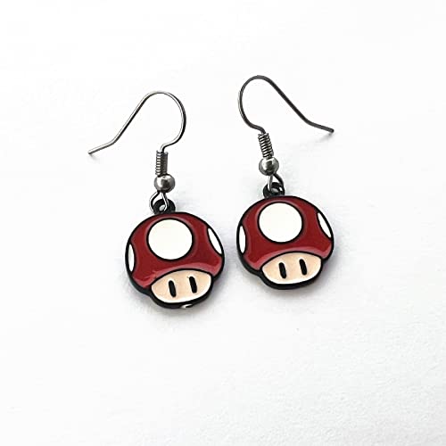 Classic Anime Metal Earrings Women and Men3
