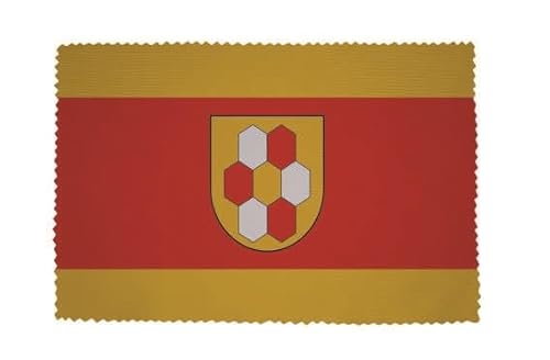 U24 Brillenputztuch Bergkamen Fahne Flagge Glasreinigungstuch Microfasertuch