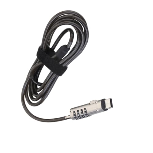 UKCOCO Verrou USB pour Ordinateur Portable – Serrure Numérique Antivol 360° Rotative – Verrouillage par Mot de Passe Sécurisé, Compatible Appareils Informatiques, Protection Antirayures,