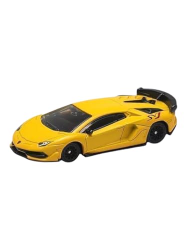 Image of CCA 1:64 Lamborghini Aventador SVJ Collection Cool Car Series 3+ Years (Yellow)