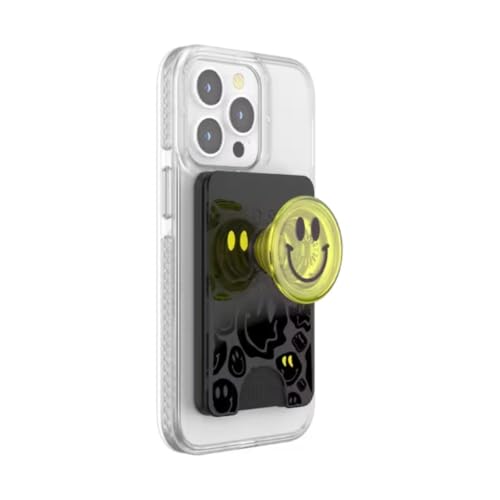 Image of PopSockets Phone Wallet for MagSafe with Grip- All Smiles