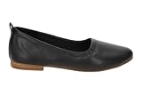 Clarks Fawna Soft Womens Black Leather, 7.5