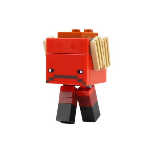 Image of LEGO Minecraft Mini Set: Nether Hero Minifigure with Strider