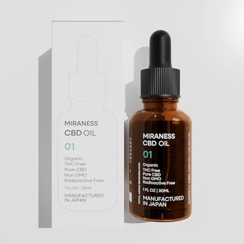 【改正基準適合 公式】MIRANESS CBD OIL 01 ミラネス CBDオイル 10% 3,000mg 日本製 全成分天然由来 日本CBD研究第一人者監修（Amazon）