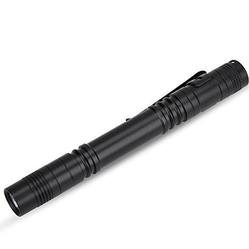 Pen Flashlight Torch,1200 Portable Lumen Mini PocketSized LED Pen Light Penlight Flash Light Ultra Bright LED Flashlight Mini PenShape Pocket Torch