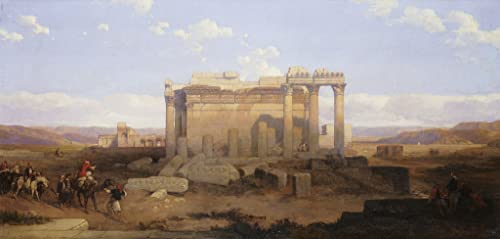 Ruines du petit temple de Baalbeck Toile - Habillage pour grands murs