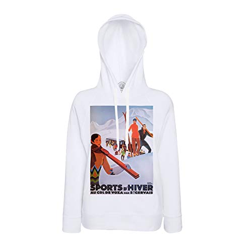 Sweat à capuche France montagne idéal pour l'après-ski et les soirées fraîches en chalet
