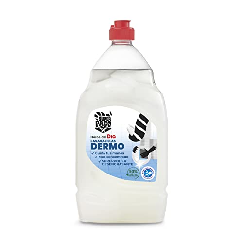 DIA SUPER PACO lavavajillas mano concentrado dermo botella 1 lt