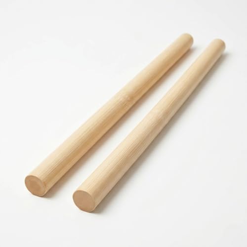 HUEY Kali Escrima Rattan Training Sticks 28 Inch 1 Inch Diameter Pair for Arnis and Filipino Martial Arts (Skinless Smooth)