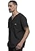 Cherokee Men's Originals V-Neck Scrubs Shirt, Black, Large