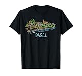 Basilea Suiza Viaje Souvenir City Monumento Regalo Camiseta